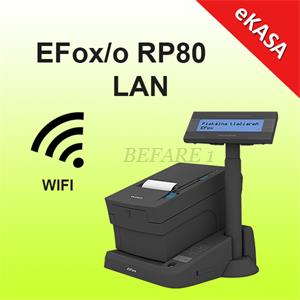 EFox/o T Elcom RP80 LAN* eKasa                                                  